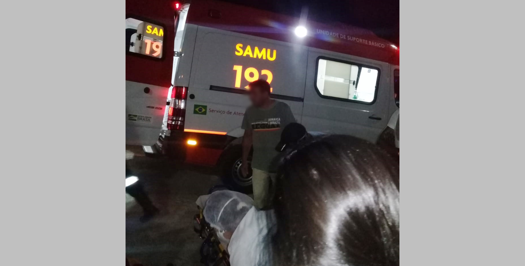 Acidente de moto deixa homem gravemente ferido no Vale do Piancó na noite desta terça-feira (15)