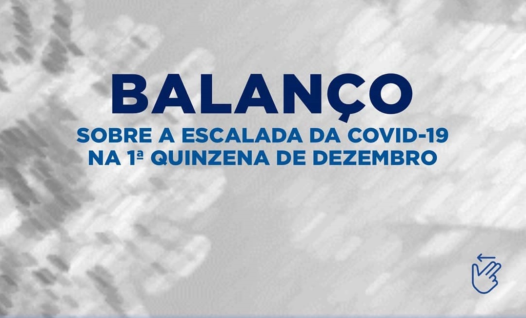 Divulgada escalada da covid-19 na primeira quinzena de dezembro em Patos. Veja os números