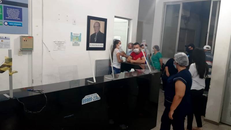 Em Patos, homem é detido pela Guarda Municipal após quebrar objetos da UPA com socos e pontapés