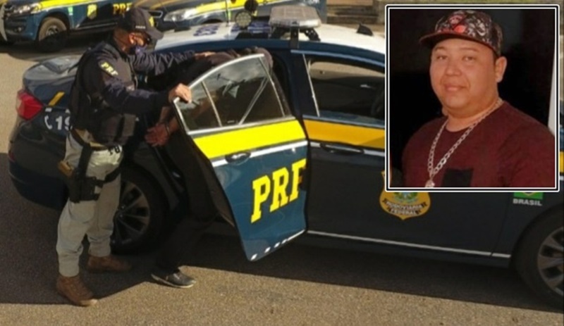 Acusado de matar modelo na PB é preso pela PRF em ação conjunta com Polícia Civil e Polícia Militar