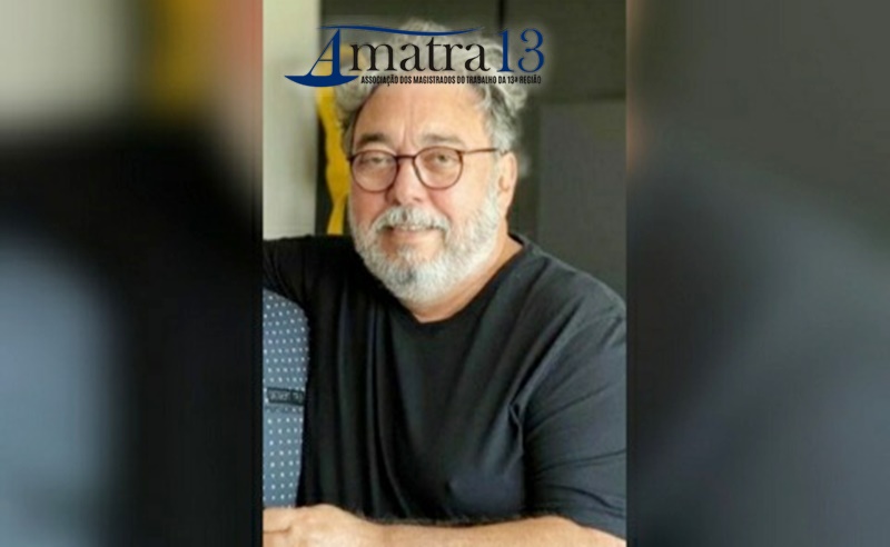 Associação dos Magistrados do Trabalho divulga homenagem a juiz patoense, Normando Leitão vítima fatal da covid-19