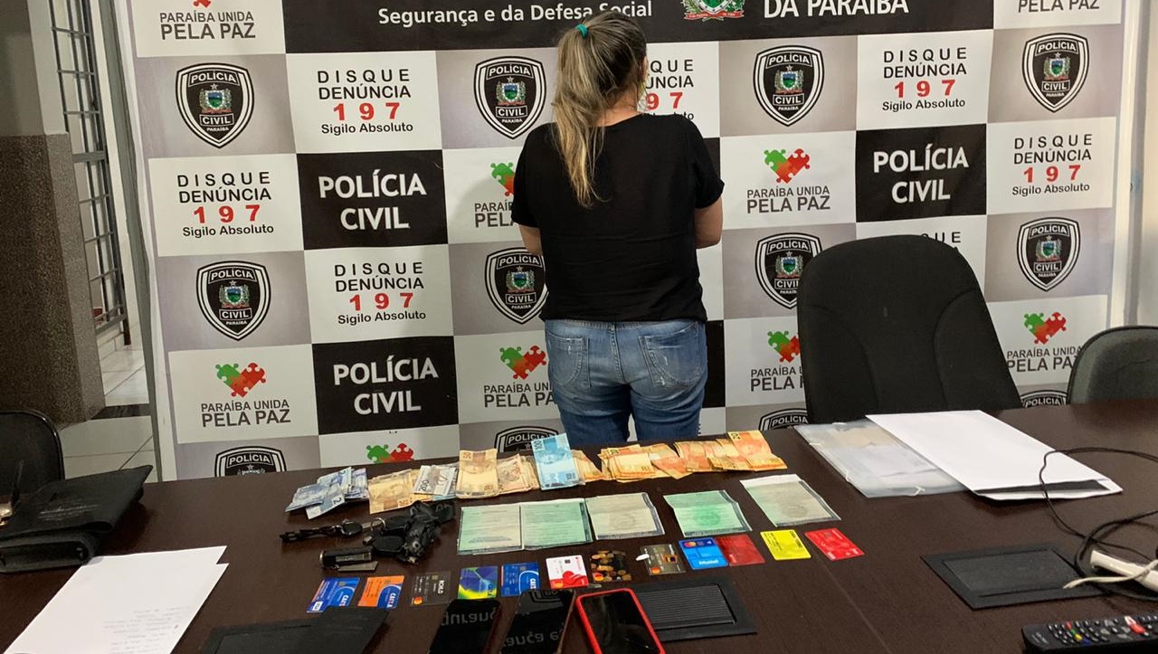 Polícias da PB e RJ prendem em Patos suspeita de participar de quadrilha especializada em furto a residências luxuosas