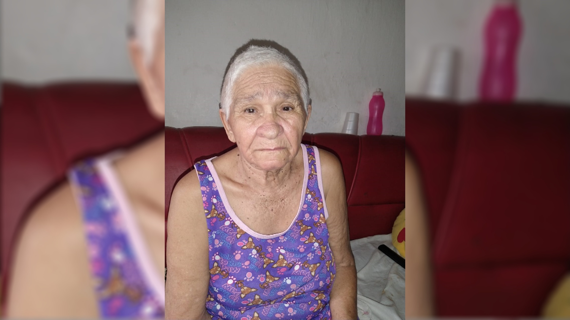 Em Patos: Idosa de 84 anos pede ajuda para fazer cirurgia de cataratas