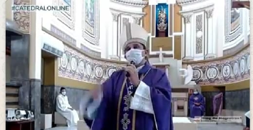 Dom Eraldo comenta procissão realizada em Vista Serrana e diz que atividade respeitou o distanciamento social