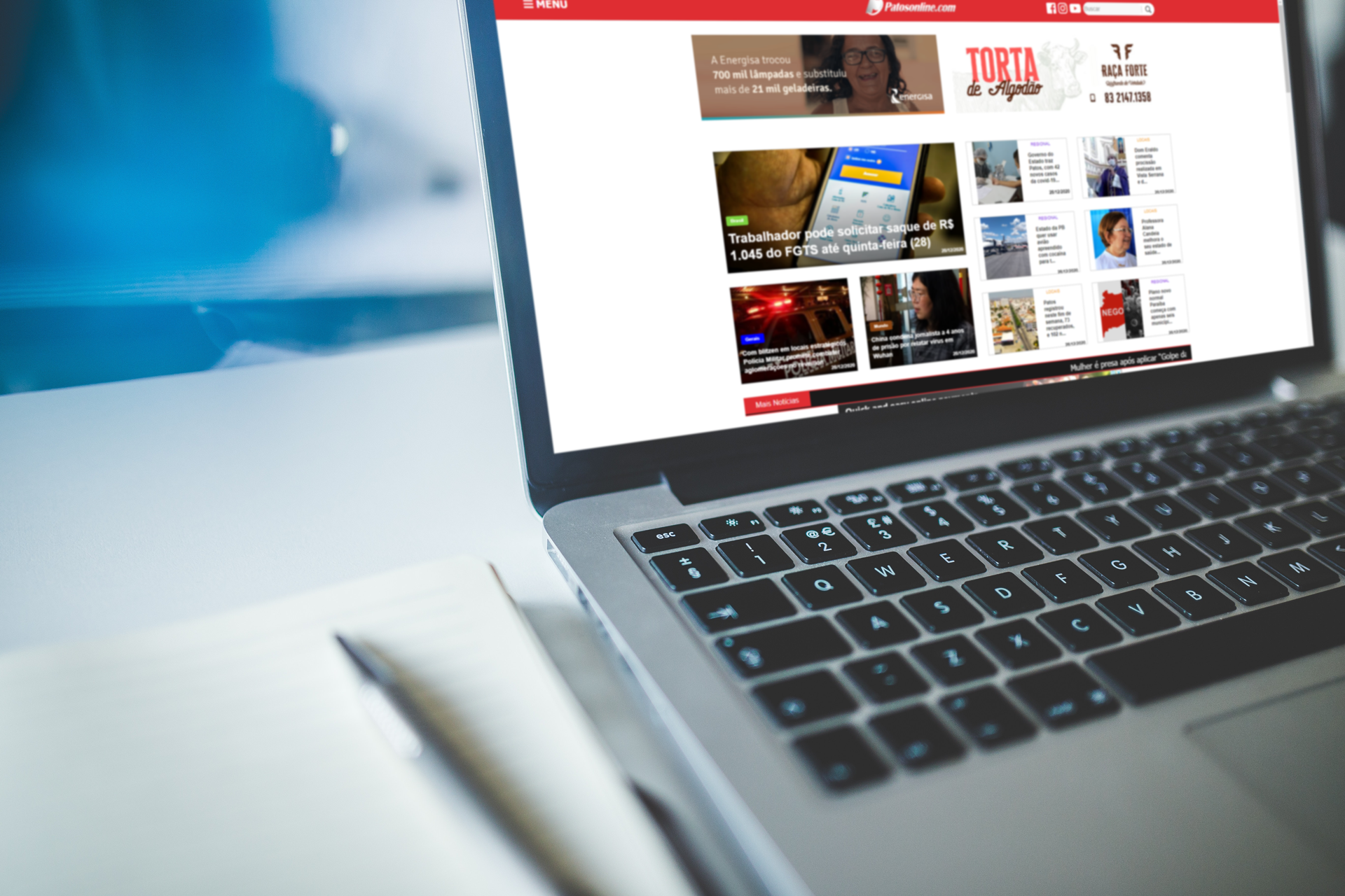 Veja o que foi notícia no Patosonline.com nesta segunda-feira, 28 de dezembro