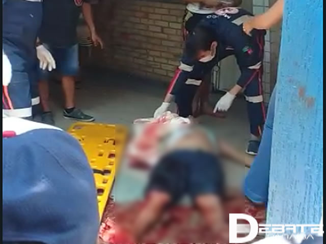 Vídeo: Homem é vítima de tentativa de homicídio no Sertão