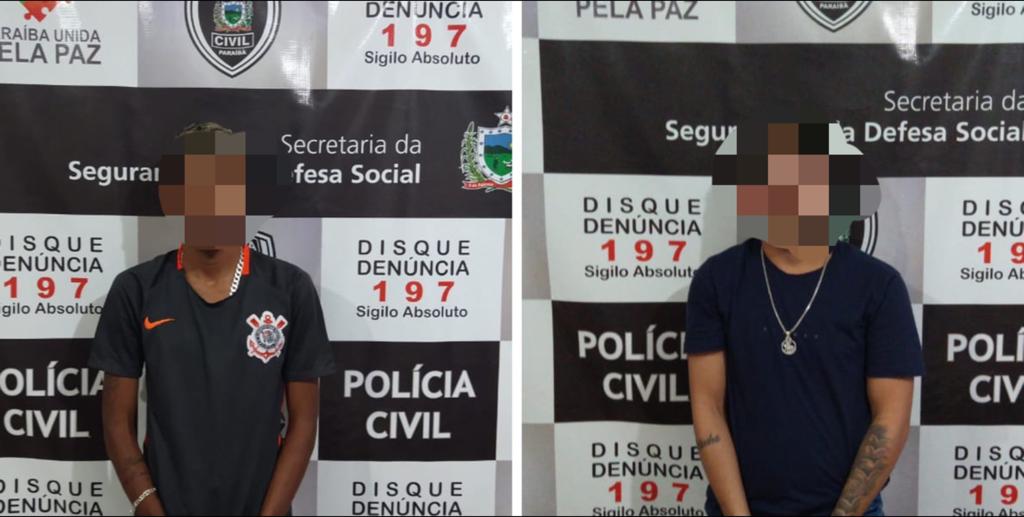 Acusados de tráfico de drogas e roubos são presos na cidade de Patos