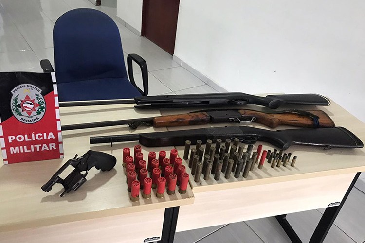Homem é preso e armas apreendidas no Sertão nesta segunda-feira (04)
