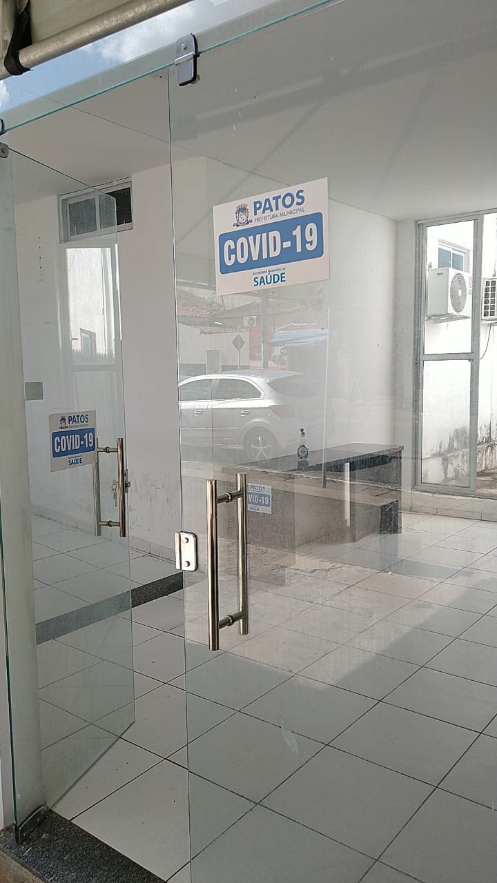 Internauta denuncia falta de testagem no centro covid-19 em Patos. Prefeitura responde
