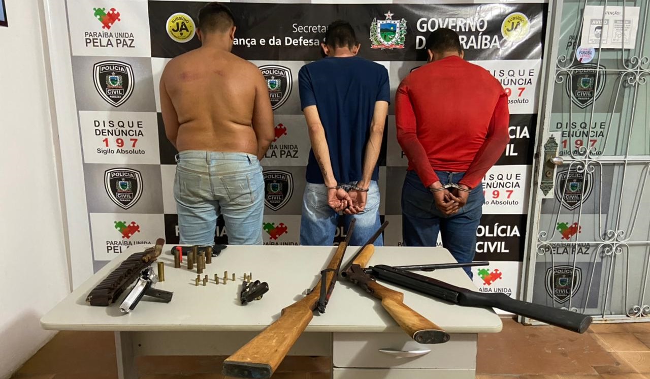 Polícia divulga detalhes da captura de suspeitos de atirar contra a residência de Sargento do PM