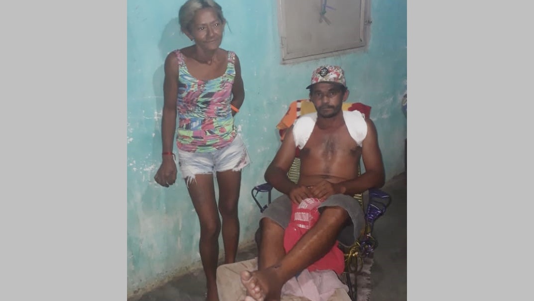 Homem que sofreu acidente e está sem trabalhar relata dificuldade em casa e faz apelo à população patoense. Confira!