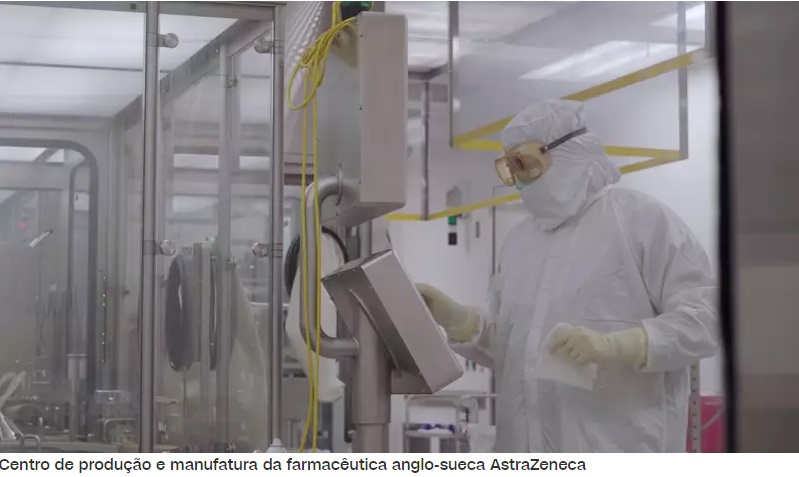 Governo trabalha para receber vacinas de Oxford até 18 de janeiro