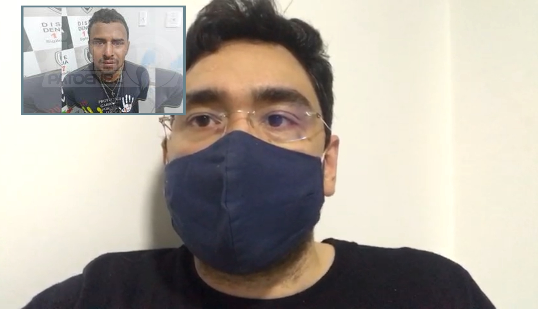 Delegado comenta que homem morto na noite desta terça-feira em Patos tem passagem pela polícia - Vídeo