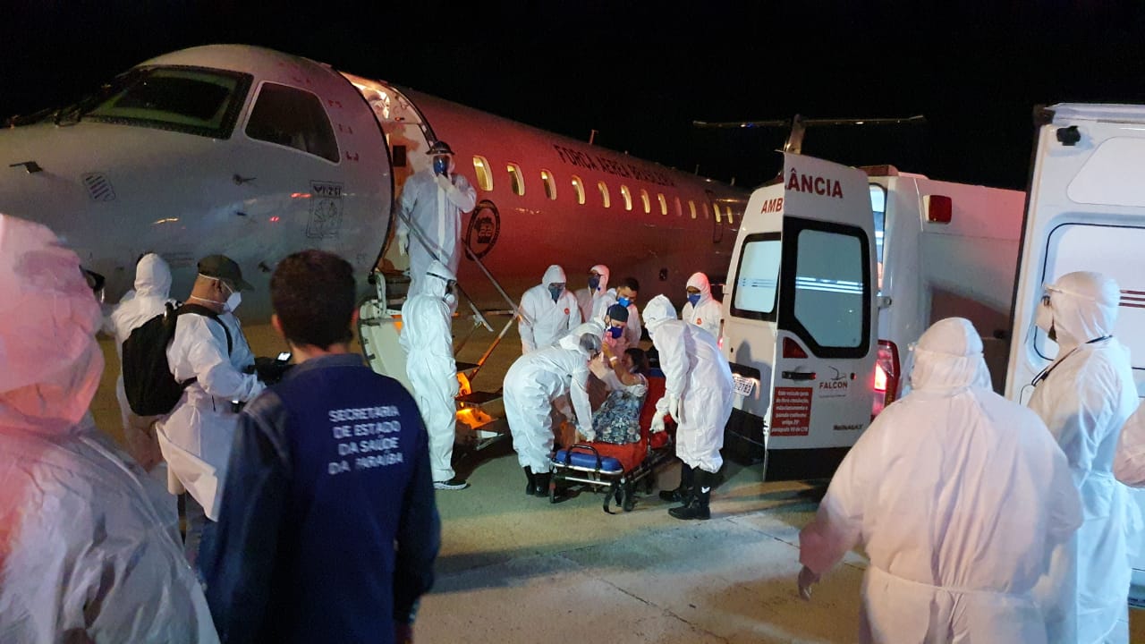 HULW em JP recebe 15 pacientes de Manaus para tratamento da covid-19