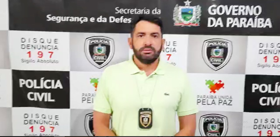 Delegado afirma que jovem atingido a tiros na noite desta terça (18) em Patos, tinha marcado encontro pela internet