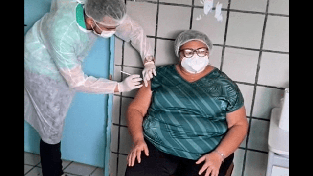 São Mamede é a primeira cidade da região de Patos a vacinar contra Covid-19. Vídeo