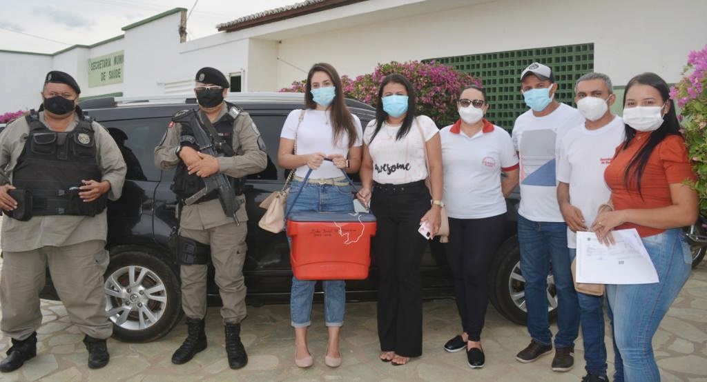 São José do Bonfim comemora chegadas das primeiras doses da vacina contra a covid-19
