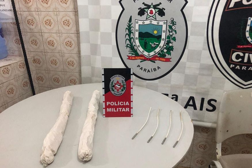 Polícia apreende explosivos e frustra provável ataque a banco na Paraíba