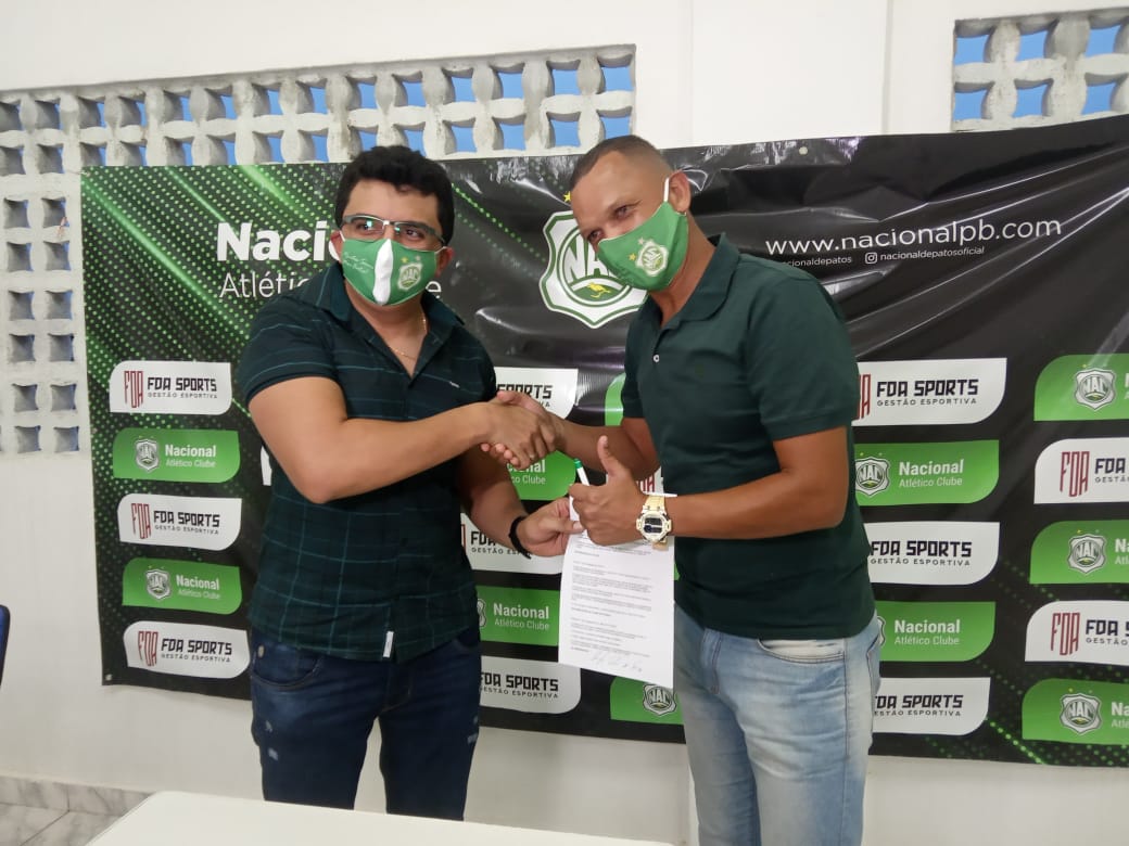 Warley ex-Botafogo-PB é o novo treinador do Nacional de Patos