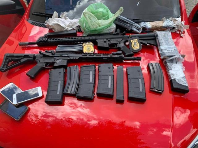 Operação policial apreende fuzis, metralhadoras e dinamites com quadrilha suspeita de assaltos a bancos na Paraíba