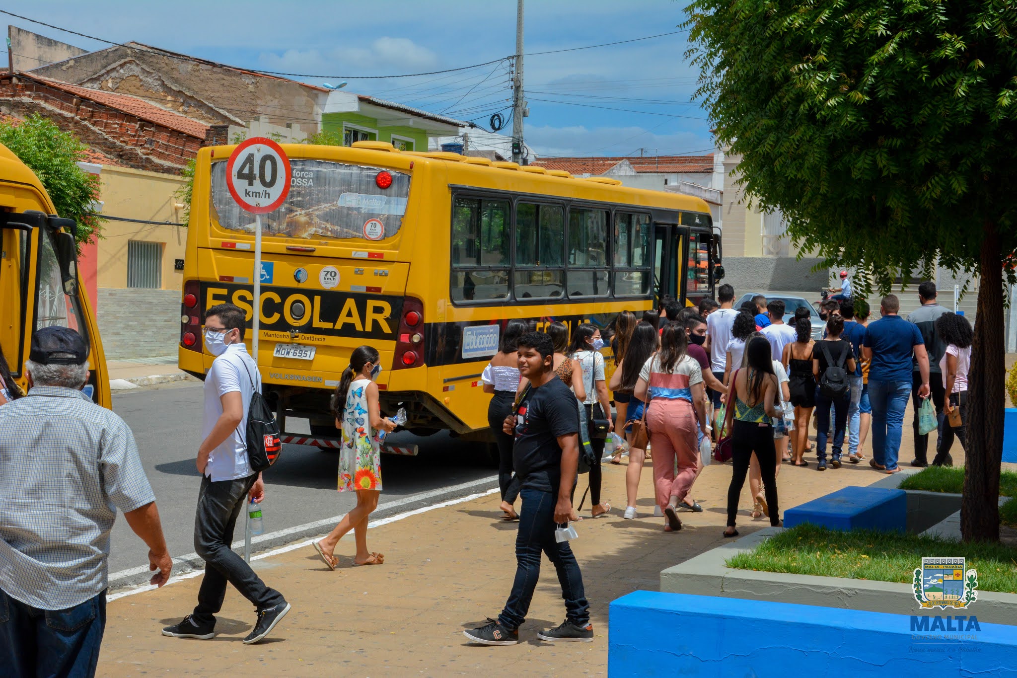 Prefeito de Malta, Igor Rosa disponibiliza transporte e incentiva os alunos que prestarão a prova do ENEM