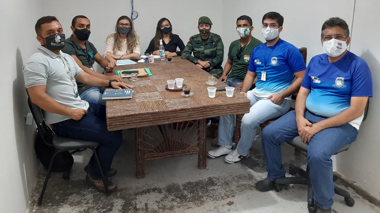 SUDEMA, Batalhão Ambiental e Sec. do Meio Ambiente realizam planejamento de metas para 2021