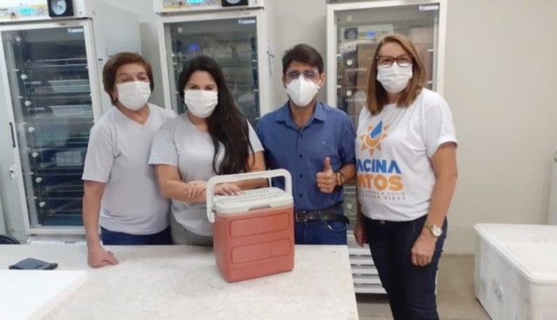 Santa Terezinha-PB recebe mais 30 doses da vacina contra a covid-19