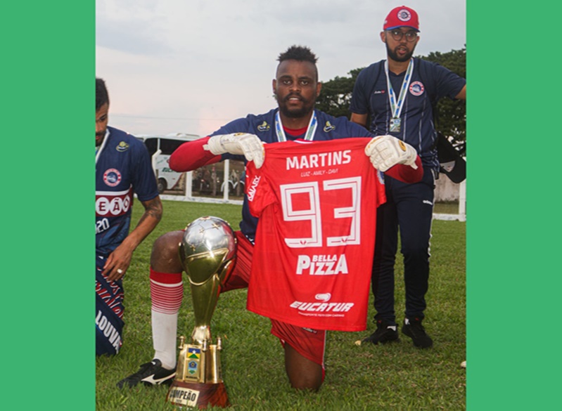 Goleiro Martins, campeão estadual pelo Porto Velho-RO é contratado pelo Nacional de Patos