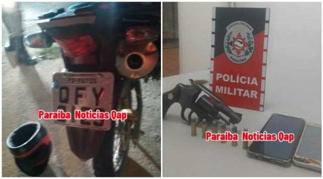 Dois jovens são presos por roubo de celulares em Patos nesta quarta (27)