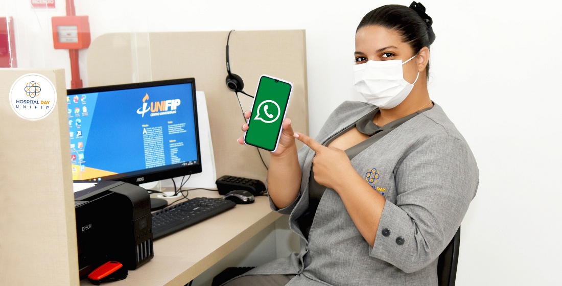 Hospital Day inicia marcação de consulta via Whatsapp