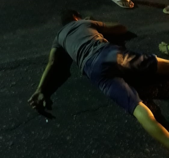 Acidente na noite deste sábado (30) deixa jovem gravemente ferido em Patos