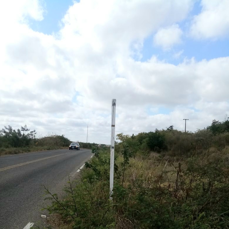Placas de sinalização da Serra do Teixeira são roubadas. Chefe do DER registra boletim de ocorrência