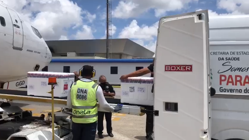 PB recebe novas doses da vacina contra a Covid-19