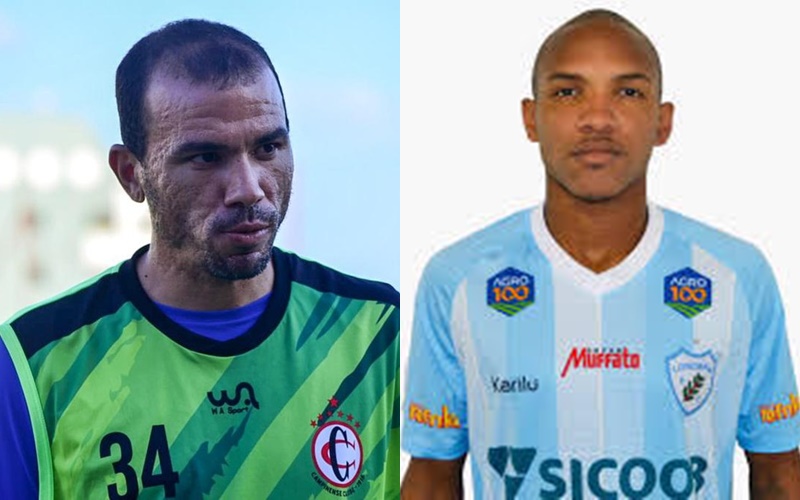 Mais dois: Zagueiro breno e Atacante Michel Yan são os novos nomes anunciados para o Nacional de Patos