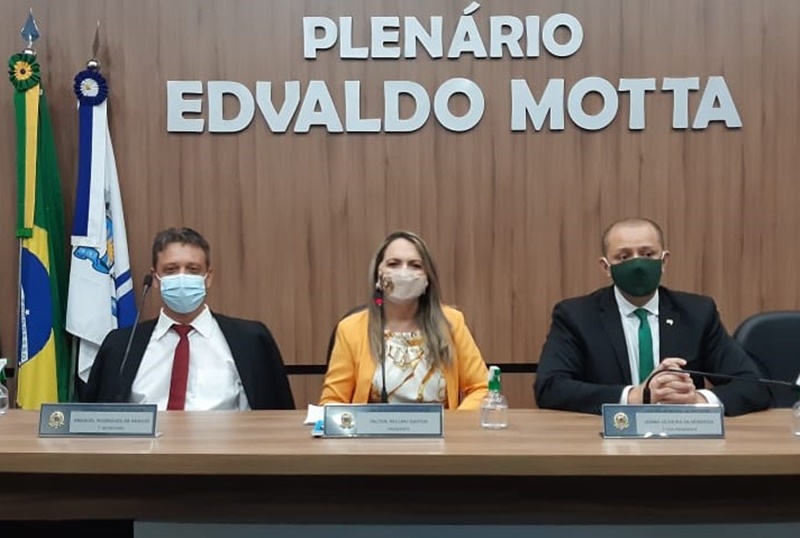 Presidente da Câmara de Patos-PB defende a realização de sessões presenciais. “São muito mais produtivas.”, avalia Tide Eduardo (PSL)