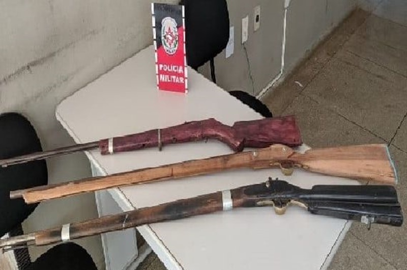 Polícia Militar apreende arma de fogo na região de Patos