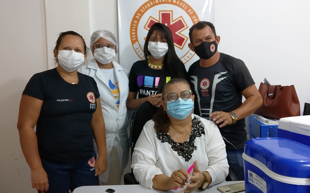 Vacinação contra COVID 19 está em fase de conclusão no SAMU/Patos
