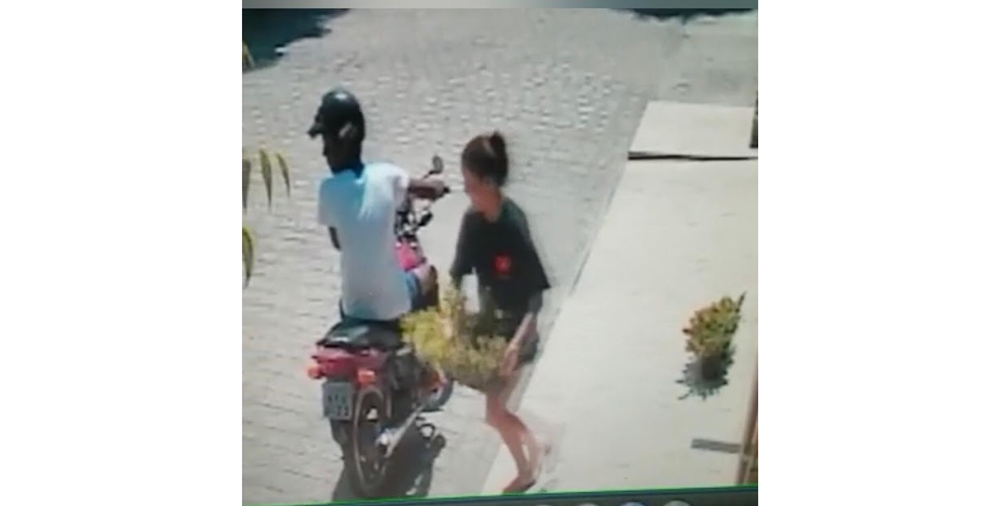 Casal é flagrado praticando furto no Sertão. Veja