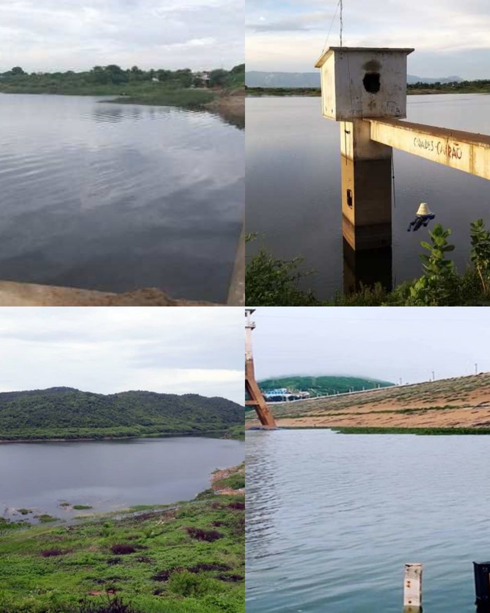 Confira a situação dos mananciais que abastecem Patos