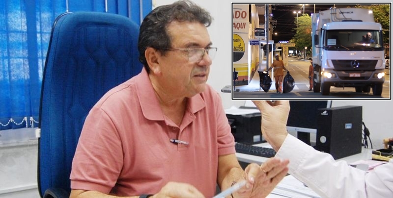 Secretário de Finanças admite que Prefeitura de Patos deve 450 mil a empresa Conserve da limpeza pública. Ouça