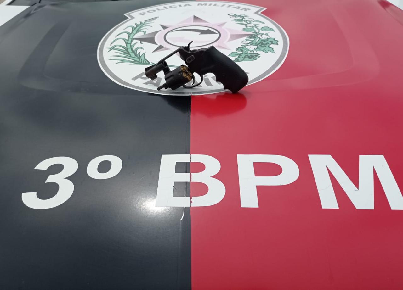 Polícia Militar apreende arma de fogo durante abordagens em Livramento-PB