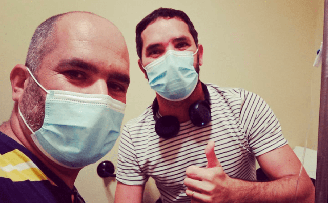 Bruno Wanderley, enfermeiro e vereador de Matureia, está internado no Metropolitano para cirurgia