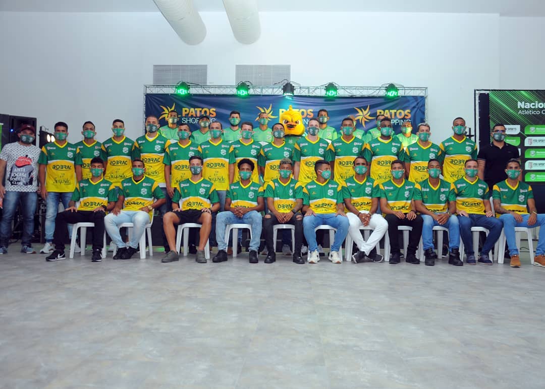 Nacional de Patos apresentou elenco para a disputa do Campeonato Paraibano