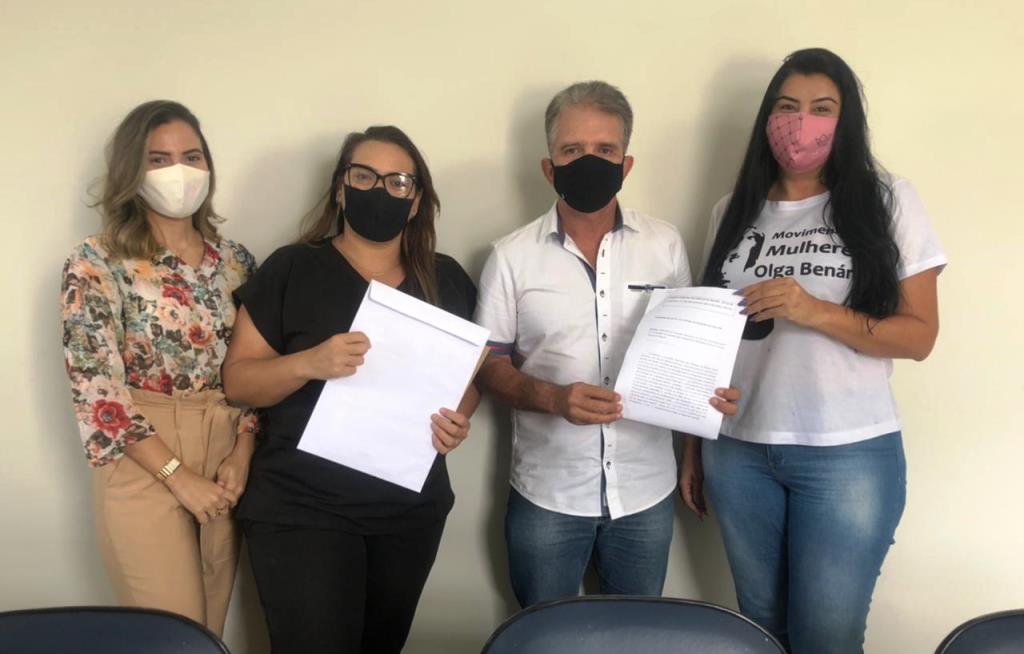 Demandas da luta das mulheres é discutida durante reunião com prefeito de Patos
