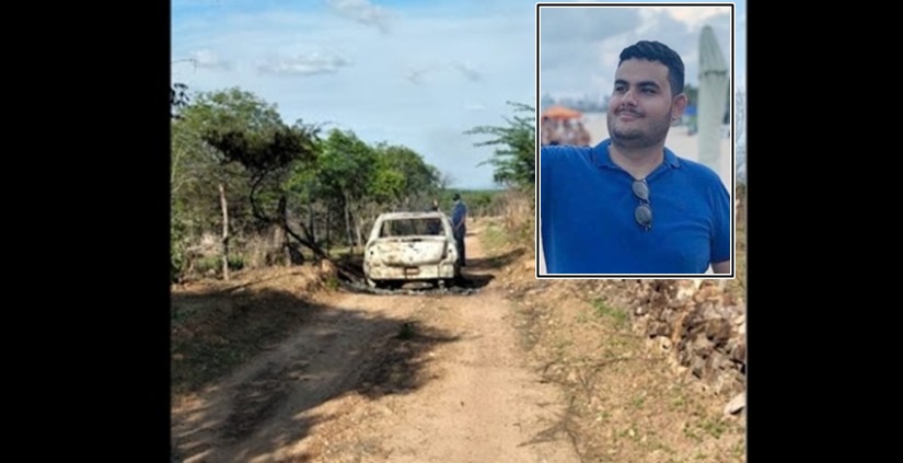No Sertão: Estudante de Direito desaparece após ir ao banco e carro é encontrado destruído