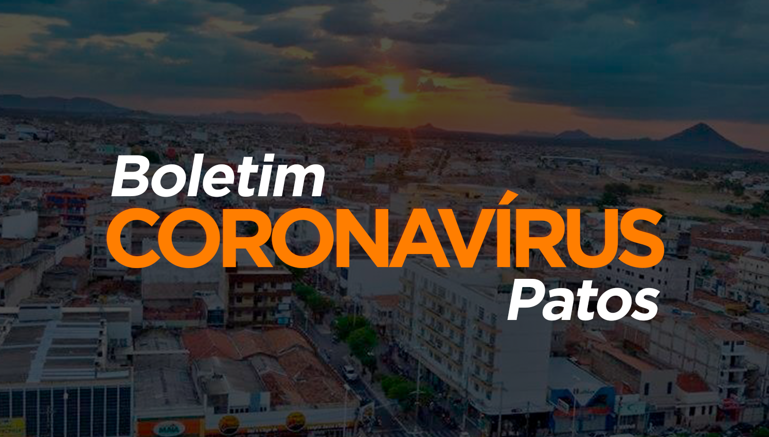 Em Patos nas últimas 24 horas foram registrados 31 novos casos da COVID-19