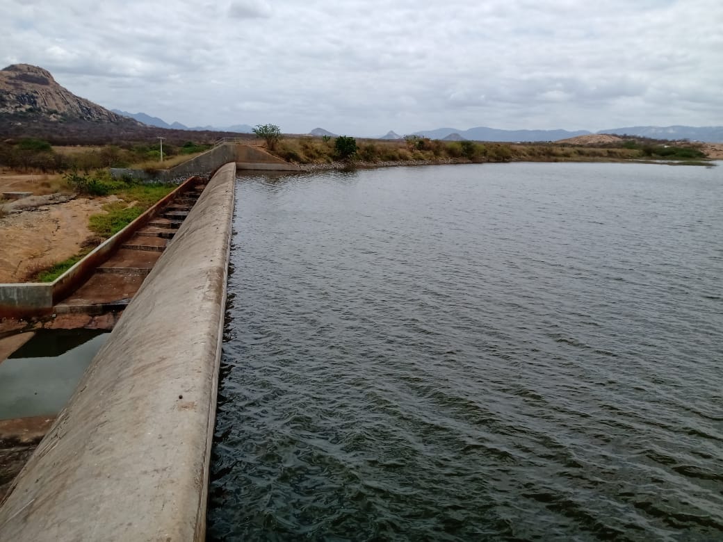 Barragem da Farinha está com pouco mais de 53% de seu volume total