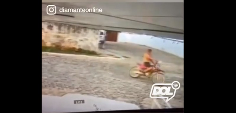 Vídeo mostra ação criminosa que terminou com a morte do tio do deputado Taciano Diniz (Avante)