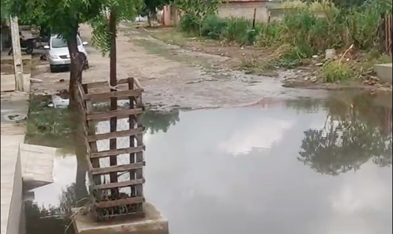 Cidadão mostra situação caótica de rua do bairro Monte Castelo em Patos e pede providência. Veja o vídeo