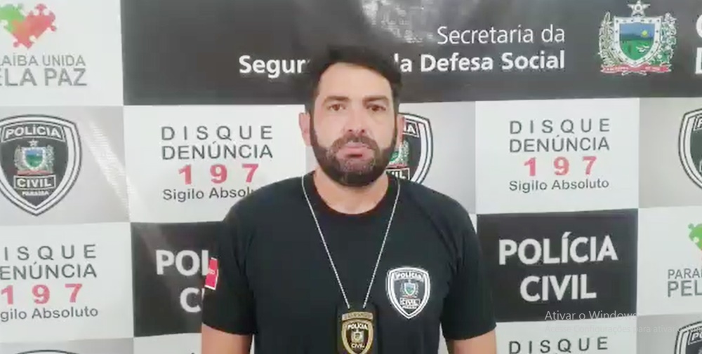 Delegado diz que homem morto em Patos nesta segunda (01), havia deixado a Cadeia de Teixeira há 15 dias. Veja o vídeo